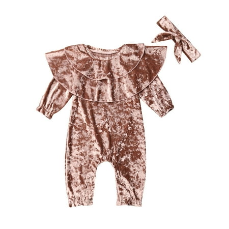 Binpure Infant Baby Kids Boys Girls Romper Solid Jumpsuit Autumn Long Sleeves Solid Outfit Set 0-24M
Binpure Infant Baby Kids Boys Girls Romper Solid Jumpsuit Autumn Long Sleeves Solid Outfit Set 0-24M