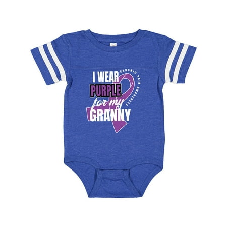 Inktastic Chronic Pain I Wear Purple For My Granny Gift Baby Boy or Baby Girl Bodysuit
Inktastic Chronic Pain I Wear Purple For My Granny Gift Baby Boy or Baby Girl Bodysuit