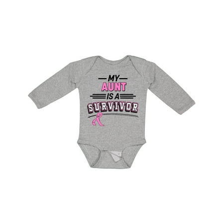Inktastic My Aunt is a Survivor Breast Cancer Awareness Gift Baby Boy or Baby Girl Long Sleeve Bodysuit
Inktastic My Aunt is a Survivor Breast Cancer Awareness Gift Baby Boy or Baby Girl Long Sleeve Bodysuit