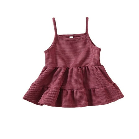 Kids Girls Tops Solid Color Cotton Sleeveless Child All Season Soft Trendy Leisure Outwear Children s Day Gift
Kids Girls Tops Solid Color Cotton Sleeveless Child All Season Soft Trendy Leisure Outwear Children s Day Gift