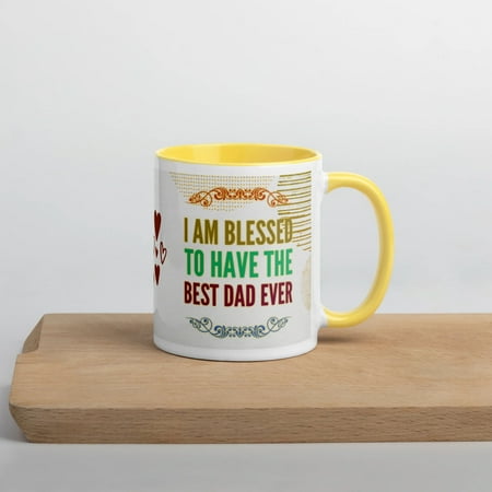 GloWell Designs - Mug with Color Inside - Affirmation Quote - Gift - Best Dad Ever
GloWell Designs - Mug with Color Inside - Affirmation Quote - Gift - Best Dad Ever