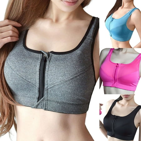 rygai Bra Front Zipper Shockproof Female Ladies No Underwire Sporty Bra for Sports Black 3XL
rygai Bra Front Zipper Shockproof Female Ladies No Underwire Sporty Bra for Sports Black 3XL