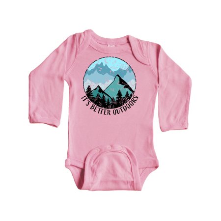 Inktastic It s Better Outdoors Mountains in Blue Distressed Gift Baby Boy or Baby Girl Long Sleeve Bodysuit
Inktastic It s Better Outdoors Mountains in Blue Distressed Gift Baby Boy or Baby Girl Long Sleeve Bodysuit