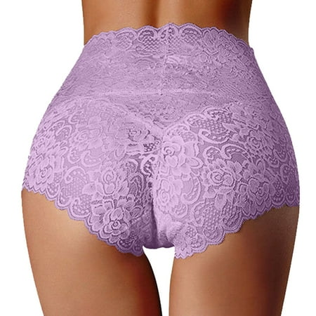 JDEFEG V Cut Panties For Women New High Waist Underwear Women S Thin Hollow Lace Ladies Panties Pure Cotton Crotch Large Size Belly Briefs Ladies Underwear Bikini Panties Lace Purple L
JDEFEG V Cut Panties For Women New High Waist Underwear Women S Thin Hollow Lace Ladies Panties Pure Cotton Crotch Large Size Belly Briefs Ladies Underwear Bikini Panties Lace Purple L