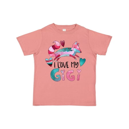Inktastic I Love My Gigi Pink and Blue Fox with Hearts Gift Toddler Boy or Toddler Girl T-Shirt
Inktastic I Love My Gigi Pink and Blue Fox with Hearts Gift Toddler Boy or Toddler Girl T-Shirt