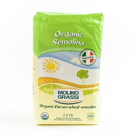 Organic Durum Wheat Semolina Flour by Molino Grassi
