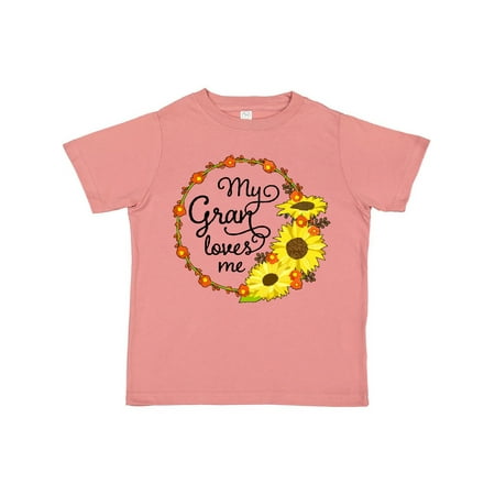 Inktastic My Gran Loves Me with Sunflower Wreath Gift Toddler Boy or Toddler Girl T-Shirt
Inktastic My Gran Loves Me with Sunflower Wreath Gift Toddler Boy or Toddler Girl T-Shirt