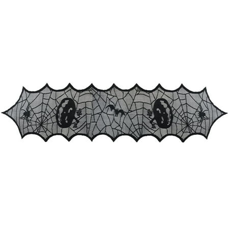 Viugreum Halloween Table Runner | Halloween Spider Web Table Runner | Black Lace Spider Web Pumpkin Tablerunner for Holiday Indoor Outdoor Home Party Table Decoration
Viugreum Halloween Table Runner | Halloween Spider Web Table Runner | Black Lace Spider Web Pumpkin Tablerunner for Holiday Indoor Outdoor Home Party Table Decoration
