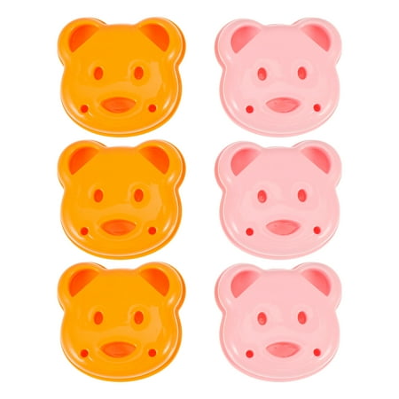 NUOLUX 6pcs Breakfast Bread DIY Mold Cartoon Rice Ball Maker Bread Baking Moulds
NUOLUX 6pcs Breakfast Bread DIY Mold Cartoon Rice Ball Maker Bread Baking Moulds