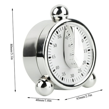 Fugacal Kitchen Mechanical Timer Large And Clear Digits Loud Alarm User-Friendly Design Mechanical Timer Easy To Set Up For Classroom Bathroom
Fugacal Kitchen Mechanical Timer Large And Clear Digits Loud Alarm User-Friendly Design Mechanical Timer Easy To Set Up For Classroom Bathroom