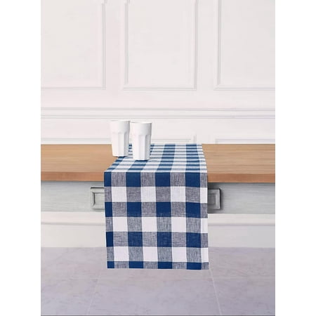 Buffalo Check Linen Table Runner – 100% Pure Linen Plaid Table Runner 14 x 108 Inch – Blue and White Table Runner for Thanksgiving Christmas Holidays – Handcrafted from European Flax
Buffalo Check Linen Table Runner – 100% Pure Linen Plaid Table Runner 14 x 108 Inch – Blue and White Table Runner for Thanksgiving Christmas Holidays – Handcrafted from European Flax
