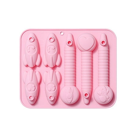 7 Cavity 3D Crayon Silicone Mold Pencil Pen Chocolate Cake Mould Baby Teething Stick Making Fondant Candy Gumpaste Molds
7 Cavity 3D Crayon Silicone Mold Pencil Pen Chocolate Cake Mould Baby Teething Stick Making Fondant Candy Gumpaste Molds