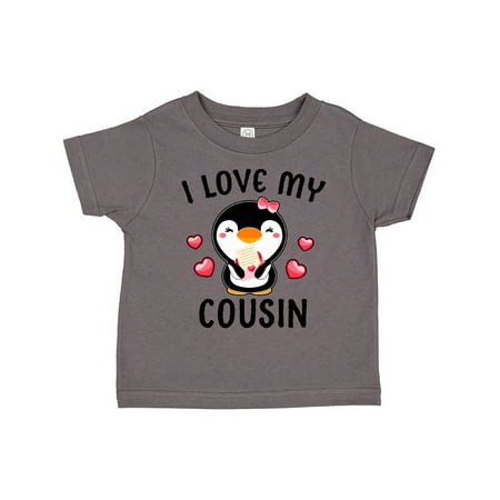 Inktastic I Love My Cousin with Cute Penguin and Hearts Gift Toddler Toddler Girl T-Shirt
Inktastic I Love My Cousin with Cute Penguin and Hearts Gift Toddler Toddler Girl T-Shirt
