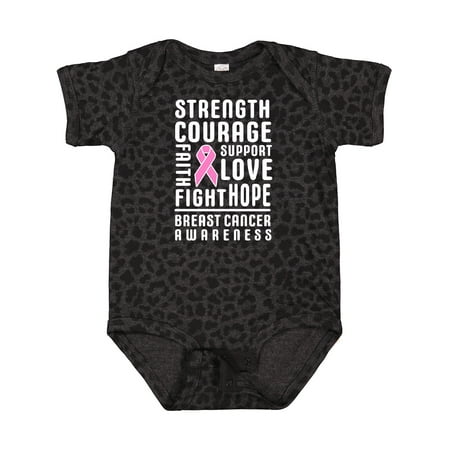 Inktastic Breast Cancer Awareness Strenght Courage Support Love Gift Baby Boy or Baby Girl Bodysuit
Inktastic Breast Cancer Awareness Strenght Courage Support Love Gift Baby Boy or Baby Girl Bodysuit
