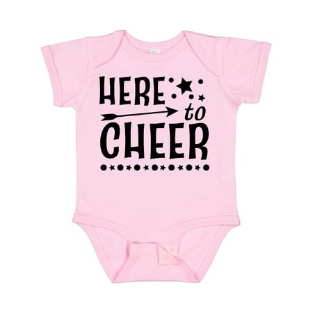 Inktastic Here to Cheer- Cheerleading with Arrow and Stars Gift Baby Boy or Baby Girl Bodysuit
Inktastic Here to Cheer- Cheerleading with Arrow and Stars Gift Baby Boy or Baby Girl Bodysuit