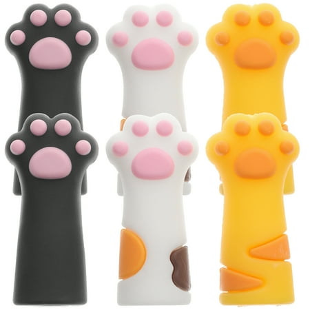 6Pcs Cat Claw Pencil Caps Silicone Pencil Protective Lids Pencil Students Stationery
6Pcs Cat Claw Pencil Caps Silicone Pencil Protective Lids Pencil Students Stationery