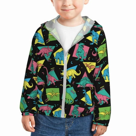 Sun Hoodie for Kids Geometric Dinosaur Long Sleeve Swim Fishing Shirts Sun Protection Zip Up Jacket Clothing Athletic Hoodie
Sun Hoodie for Kids Geometric Dinosaur Long Sleeve Swim Fishing Shirts Sun Protection Zip Up Jacket Clothing Athletic Hoodie