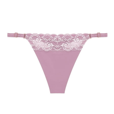 Womens Underwear Packs Fashion Low Waist Solid Color Briefs Lace T Panties 6 Pack
Womens Underwear Packs Fashion Low Waist Solid Color Briefs Lace T Panties 6 Pack