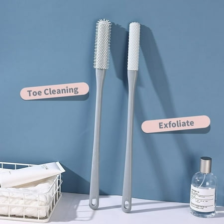 Jpxdew Long Handled Foot Scrubber Toe Gap Cleaning Brush for Soft Skin Exfoliation Removes Dead Skin and Keratin-Soft Silicone Foot Brush for Shower Use
Jpxdew Long Handled Foot Scrubber Toe Gap Cleaning Brush for Soft Skin Exfoliation Removes Dead Skin and Keratin-Soft Silicone Foot Brush for Shower Use