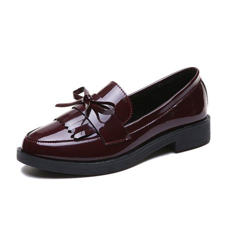 Chunky heel single-layer shoes women‘s spring and autumn new women‘s shoes bow small shoes students tassel loafers women‘s British shoes
Chunky heel single-layer shoes women‘s spring and autumn new women‘s shoes bow small shoes students tassel loafers women‘s British shoes