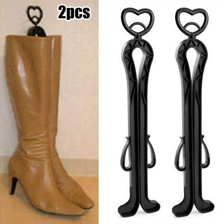 2Pcs Hard Plastic Black Boots Shoes Upright Stand Holder Rack Storage Holder
2Pcs Hard Plastic Black Boots Shoes Upright Stand Holder Rack Storage Holder