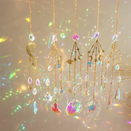Yesbay Moon Star Romantic Suncatcher Pendant Beautifully Decorative Dreamy Shiny Suncatcher Home Decor
Yesbay Moon Star Romantic Suncatcher Pendant Beautifully Decorative Dreamy Shiny Suncatcher Home Decor