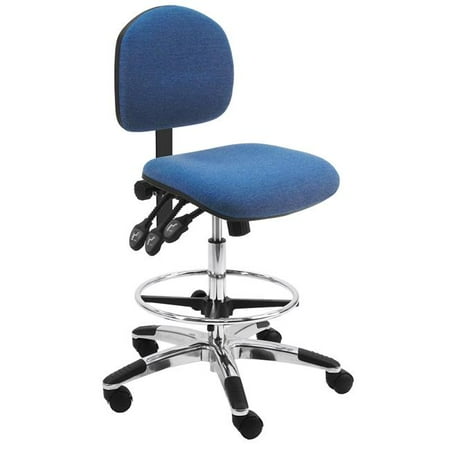 BenchPro LAT-FB-TLC-Blue Fabric Seating Chair with 18 in. Adjustable Footring Aluminum Base & 24 to 34 in. 3 Lever Control Height Adjustment Blue
BenchPro LAT-FB-TLC-Blue Fabric Seating Chair with 18 in. Adjustable Footring Aluminum Base & 24 to 34 in. 3 Lever Control Height Adjustment Blue