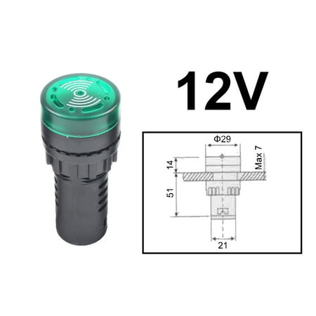 RANMEI Flash & Active Buzzer Alarm 3 Colour & 3 Volts AD16-16SM Units Great Buy