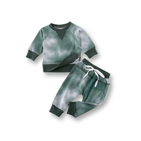 DancePeanut 2 Pcs Baby Boy Girls Clothes Spring Tie Dye Round Neck Top Elastic Band Trousers Set Fashion Newborn Kid Cotton Sweatshirt Suit
DancePeanut 2 Pcs Baby Boy Girls Clothes Spring Tie Dye Round Neck Top Elastic Band Trousers Set Fashion Newborn Kid Cotton Sweatshirt Suit