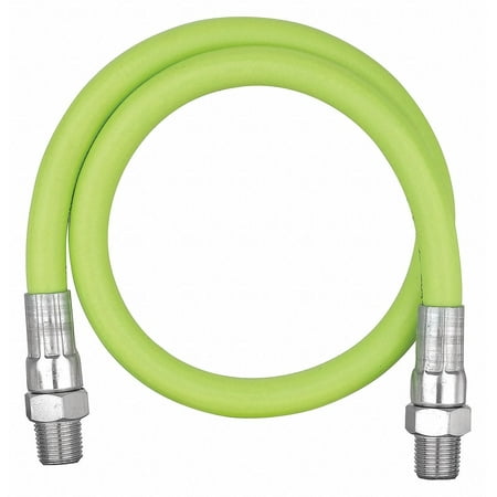 Flexzilla Grease Gun Hose 18 L 8000 psi 1/8 MNPT L2955FZ-GRA