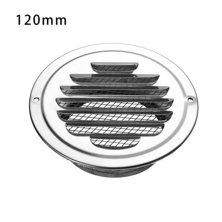 Durable Round Prevent Pest Stainless Steel Exterior Wall Air Vent Vents Cover Ducting Ventilation Grilles Air Circulation 120MM
Durable Round Prevent Pest Stainless Steel Exterior Wall Air Vent Vents Cover Ducting Ventilation Grilles Air Circulation 120MM
