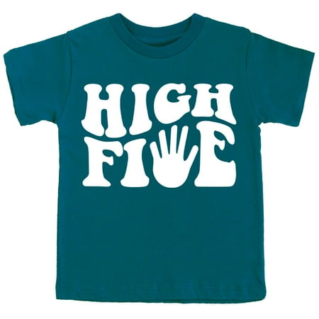 High Five 5th Birthday Groovy Birthday Shirt for Toddler & Youth Boys & Girls Oceanside Shirt 5-6
High Five 5th Birthday Groovy Birthday Shirt for Toddler & Youth Boys & Girls Oceanside Shirt 5-6