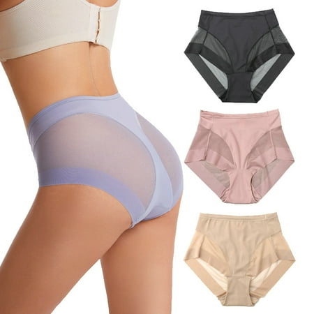 rygai Women Underpants Solid Color See-through Patchwork Thin Elastic Anti-septic High Waist Tummy Control Women Briefs Women Inner Wear Clothes Blue L
rygai Women Underpants Solid Color See-through Patchwork Thin Elastic Anti-septic High Waist Tummy Control Women Briefs Women Inner Wear Clothes Blue L