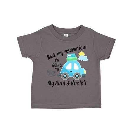 Inktastic Book my Reservation! I m Going To My Aunt and Uncle s Gift Toddler Boy or Toddler Girl T-Shirt
Inktastic Book my Reservation! I m Going To My Aunt and Uncle s Gift Toddler Boy or Toddler Girl T-Shirt