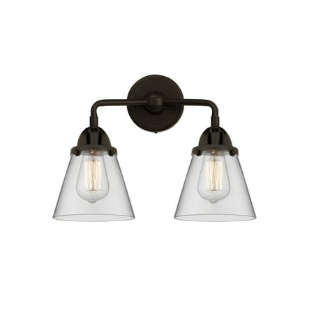 Innovations Lighting 288-2W-12-14 Cone Vanity Cone 2 Light 14 Wide Vanity Light - Bronze
Innovations Lighting 288-2W-12-14 Cone Vanity Cone 2 Light 14 Wide Vanity Light - Bronze