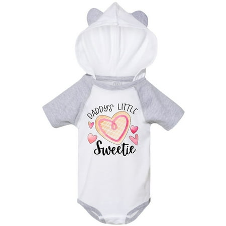 Inktastic Daddy s Little Sweetie with Pink Heart Cookie Gift Baby Boy or Baby Girl Bodysuit 
Inktastic Daddy s Little Sweetie with Pink Heart Cookie Gift Baby Boy or Baby Girl Bodysuit