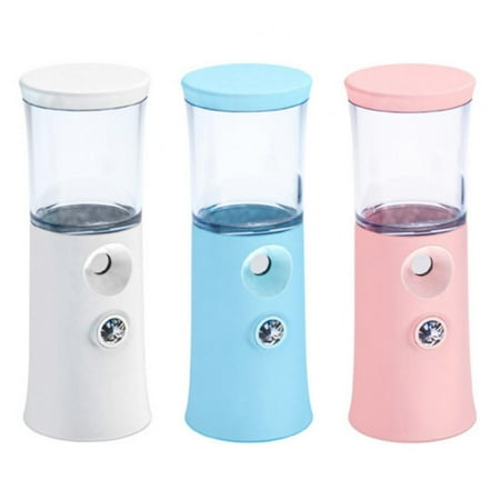 Portable Facial Humidifier with Colorful Lamp Hydrating Mini Charging Spray Moisturizing Hydrating Instrument Birthday Gift for Girl-White(built-in Battery)
Portable Facial Humidifier with Colorful Lamp Hydrating Mini Charging Spray Moisturizing Hydrating Instrument Birthday Gift for Girl-White(built-in Battery)