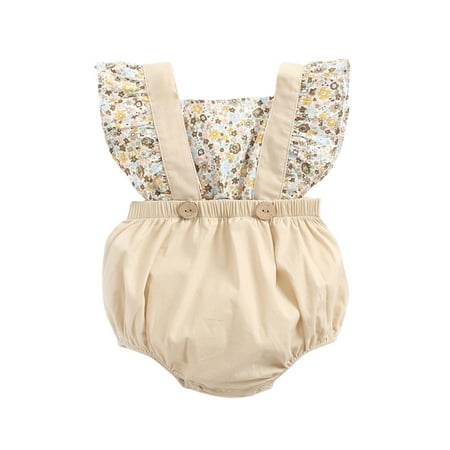 Gillac Kids Baby Girls Newborn Infant Ruffle Romper Floral Jumpsuit Casual Playsuits Holiday Party Clothes
Gillac Kids Baby Girls Newborn Infant Ruffle Romper Floral Jumpsuit Casual Playsuits Holiday Party Clothes