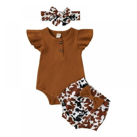 SILVERCELL Newborn Baby Girls Coming Home Outfit Ruffle Romper Shorts Pants Headband 3PCS Summer Clothes Set 0-18 Months
SILVERCELL Newborn Baby Girls Coming Home Outfit Ruffle Romper Shorts Pants Headband 3PCS Summer Clothes Set 0-18 Months