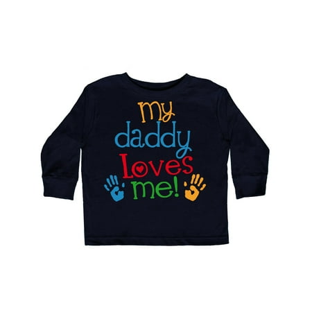 Inktastic Daddy Loves Me Gift For Son Gift Toddler Boy or Toddler Girl Long Sleeve T-Shirt
Inktastic Daddy Loves Me Gift For Son Gift Toddler Boy or Toddler Girl Long Sleeve T-Shirt