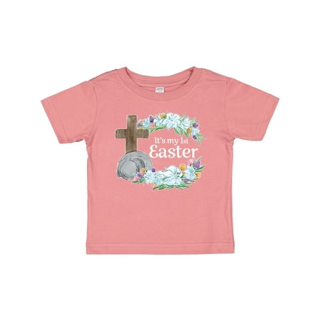 Inktastic It s My 1st Easter with Cross and Flowers Gift Baby Boy or Baby Girl T-Shirt
Inktastic It s My 1st Easter with Cross and Flowers Gift Baby Boy or Baby Girl T-Shirt