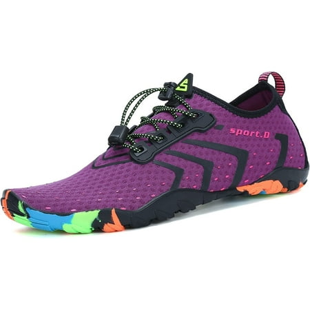 Mens Womens Water Shoes Quick Dry for Surf Aqua Sports Beach Walking Fuchsia (Feet Long 225mm)
Mens Womens Water Shoes Quick Dry for Surf Aqua Sports Beach Walking Fuchsia (Feet Long 225mm)