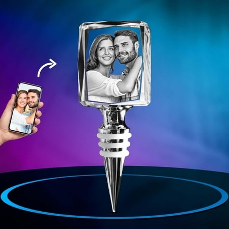 Omsix Personalized Wine Bottle Stopper 3D Laser Etched Photo Crystal Engraved Octagonal Wine Stopper Mothers Day Gifts for Mom Dad Men Women Customized Anniversary Couples Gifts
Omsix Personalized Wine Bottle Stopper 3D Laser Etched Photo Crystal Engraved Octagonal Wine Stopper Mothers Day Gifts for Mom Dad Men Women Customized Anniversary Couples Gifts