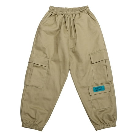 WUXIAN Toddler Boys Kids Summer Casual Cargo Pants Solid Color Loose Fashion Sweatpants Trousers For Sports Activewear Baby Trousers Children Cute Dailywear
WUXIAN Toddler Boys Kids Summer Casual Cargo Pants Solid Color Loose Fashion Sweatpants Trousers For Sports Activewear Baby Trousers Children Cute Dailywear