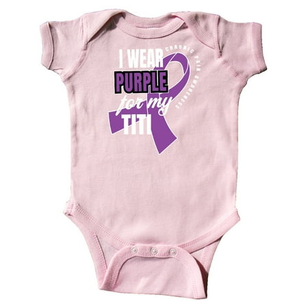 Inktastic Chronic Pain I Wear Purple For My Titi Gift Baby Boy or Baby Girl Bodysuit
Inktastic Chronic Pain I Wear Purple For My Titi Gift Baby Boy or Baby Girl Bodysuit