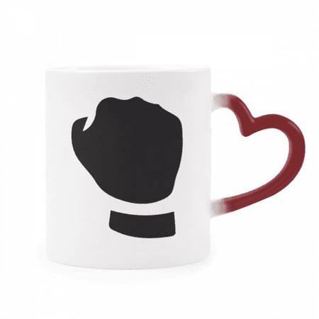 Make A Fist Gesture Outline Pattern Heat Sensitive Mug Red Color Changing Stoneware Cup
Make A Fist Gesture Outline Pattern Heat Sensitive Mug Red Color Changing Stoneware Cup
