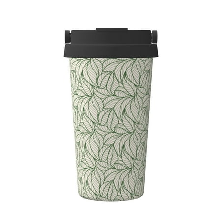 Sikiie Leaves Coffee Mug Pobtable To Stainless Steel Coffee Tumbler Coffee Cups with Lids Thermos for Hot and Cold Drink
Sikiie Leaves Coffee Mug Pobtable To Stainless Steel Coffee Tumbler Coffee Cups with Lids Thermos for Hot and Cold Drink