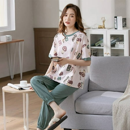 DanceeMangoo New Womens Pajamas Set Spring Summer Night Home Suit Sleepwear Pirnt Pijamas Homepwear Long Pant Pyjamas Kawaii Pj Sets
DanceeMangoo New Womens Pajamas Set Spring Summer Night Home Suit Sleepwear Pirnt Pijamas Homepwear Long Pant Pyjamas Kawaii Pj Sets