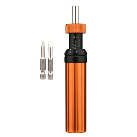 Docooler Preset Torque Screwdriver with Slotted/ Cross Screwdriver Bit 1/4 Inch Hex Drive Micro Adjusting Torque Limited Screw Driver for Auto Mechanical Assembly
Docooler Preset Torque Screwdriver with Slotted/ Cross Screwdriver Bit 1/4 Inch Hex Drive Micro Adjusting Torque Limited Screw Driver for Auto Mechanical Assembly
