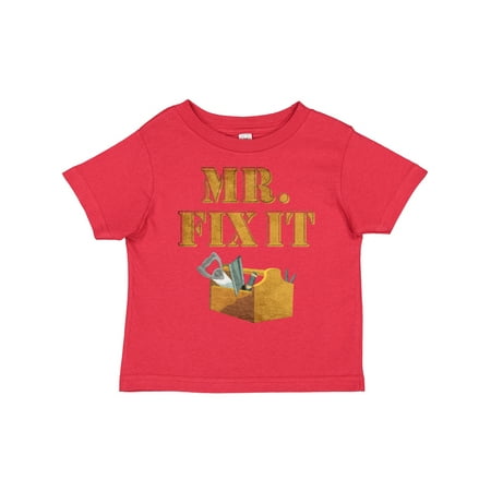 Inktastic Mr. Fix-It 2 Gift Toddler Boy Girl T-Shirt
